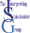 We are a member of The Interpreting Stakeholder Group.